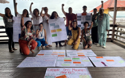 Grassroots organizations in Pará discuss fundraising strategies as part of CESE training course
