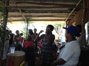 “A gente se alimenta desses momentos para continuar resistindo”, pontua Marizélia Lopes, liderança da Ilha de Maré