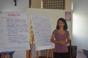 Zaira Moutinho, coordenadora da Comissão em Defesa dos Direitos das Comunidades Extrativistas (CODECEX)