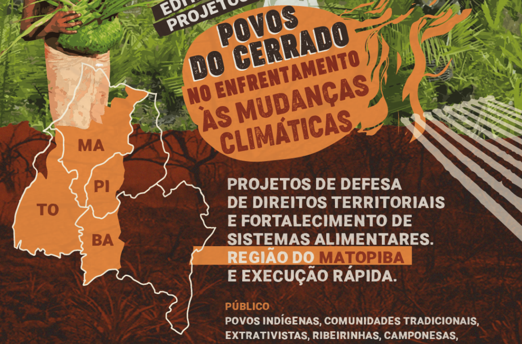CESE lança novo edital de apoio a projetos para povos do Cerrado na região do Matopiba