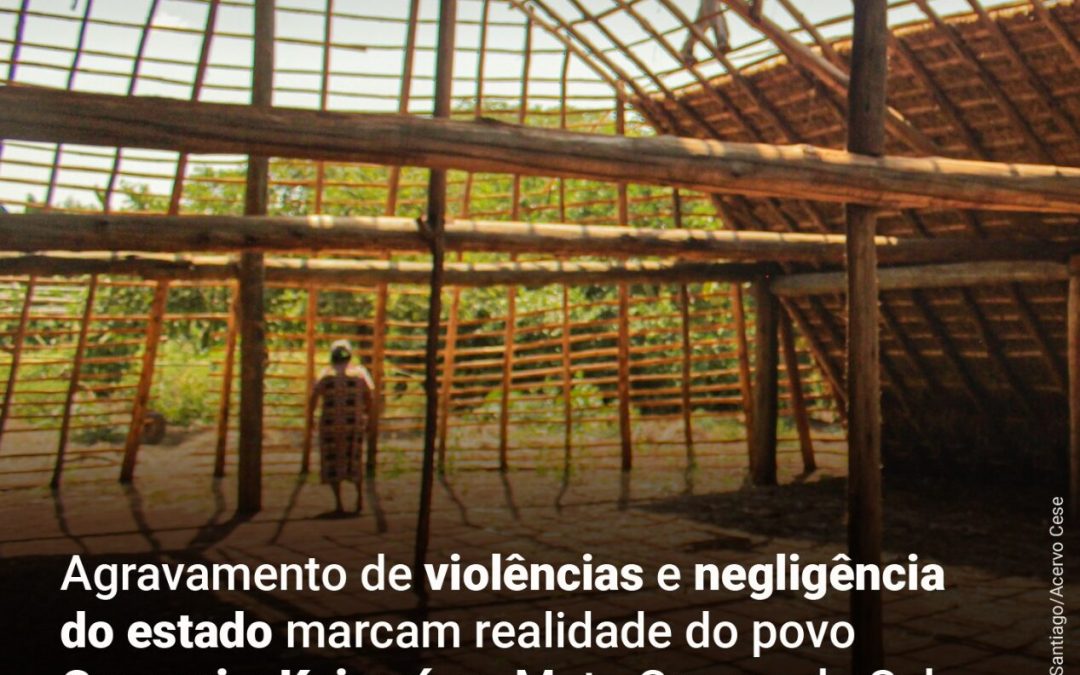 Agravamento de violências e negligência do estado marcam realidade do Povo Guarani e Kaiowá no Mato Grosso do Sul