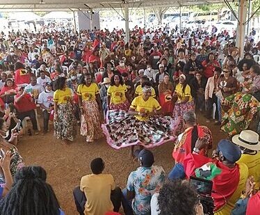 Ato Aquilombar reúne 3.000 quilombolas em Brasília/DF por titulação, políticas públicas e pelo fim da violência no campo