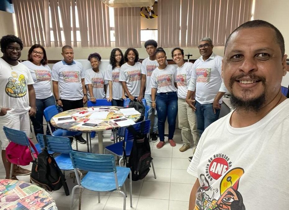 Agência de Notícias das Favelas promove práticas de educomunicação na periferia de Salvador