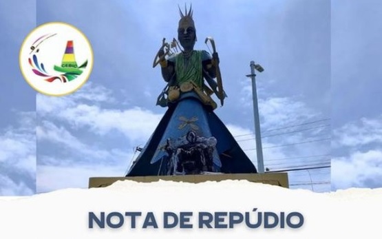 Nota de Repúdio do CEBIC pelo ato de intolerância religiosa e vandalismo praticado contra a estátua da Mãe Stella de Oxóssi