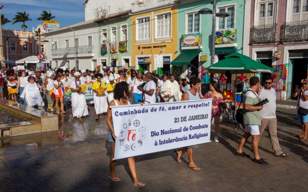 Organizações baseadas na fé promovem caminhada no Pelourinho em nome da liberdade religiosa