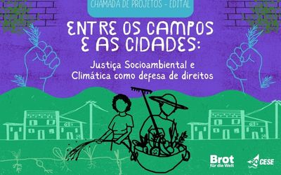 CESE lança edital para apoiar iniciativas em defesa da justiça socioambiental e climática