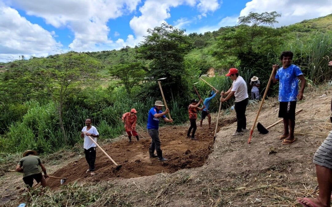 CESE APOIA MUTIRÃO AGROFLORESTAL EM TERRITÓRIO INDÍGENA MAXAKALI E PROMOVE SEGURANÇA ALIMENTAR