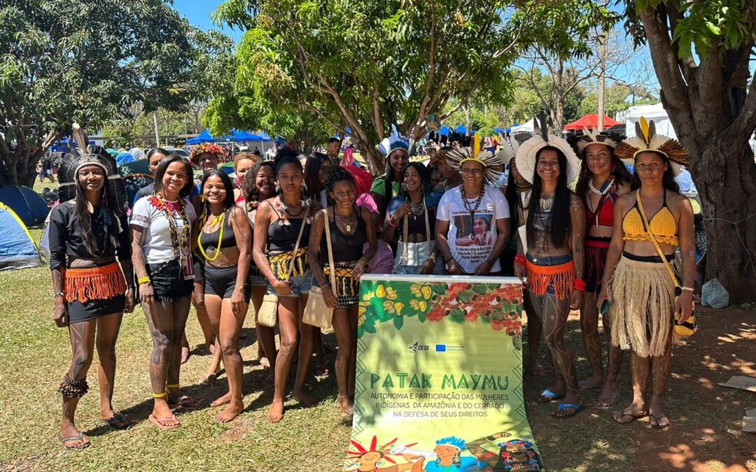 A luta das Mulheres Indígenas Guerreiras Xakriabá na III Marcha das Mulheres Indígenas