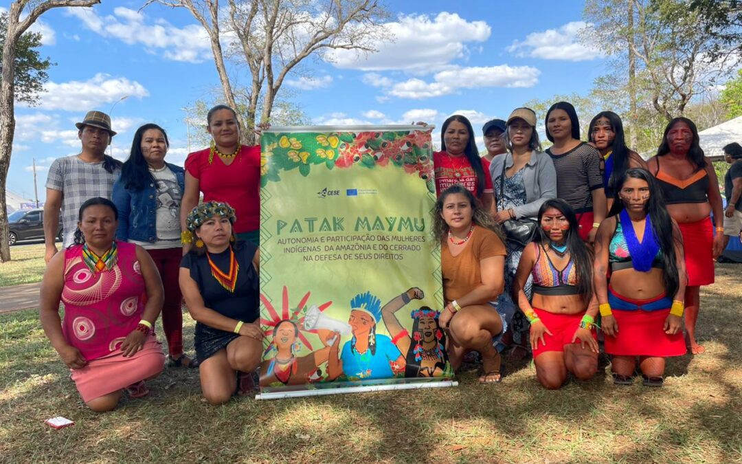Mulheres indígenas do oiapoque levam suas pautas para III marcha das mulheres indígenas