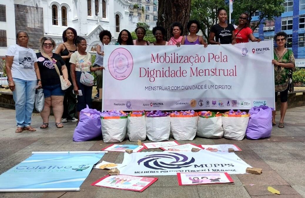 Dignidade menstrual mobiliza mulheres baianas na luta por direitos sexuais e reprodutivos