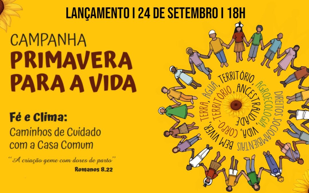 24ª Primavera para a Vida: lançamento será dia 24/09