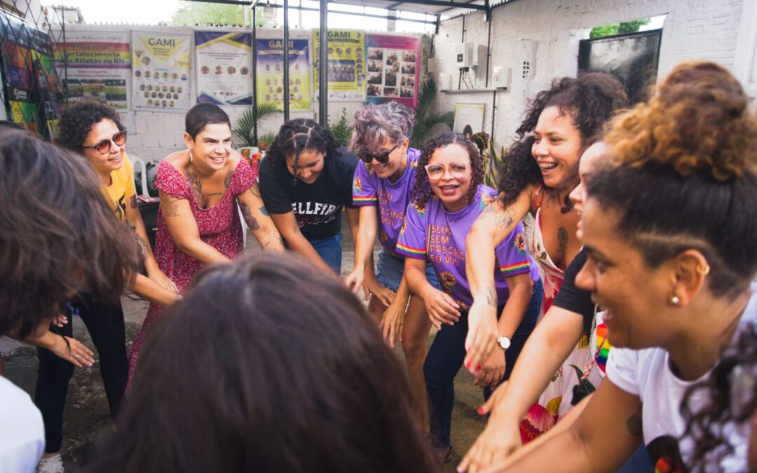 No RN, grupo une arte e futebol para transformar a vida de mulheres