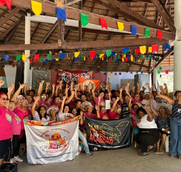 Rede de Mulheres Negras de Alagoas mobiliza recursos com estímulo da CESE rumo à Marcha
