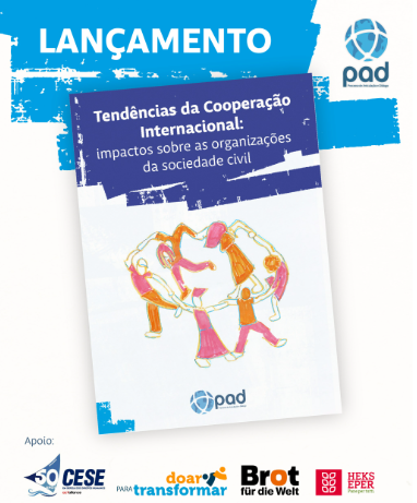 PAD lança publicação sobre tendências da cooperação internacional